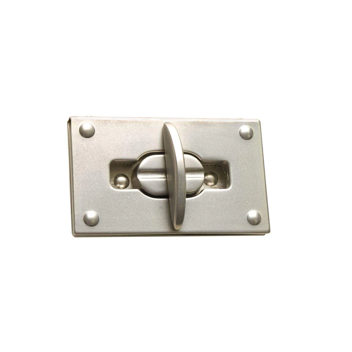 3" Shiny Nickel, Turn Lock, Zinc Alloy