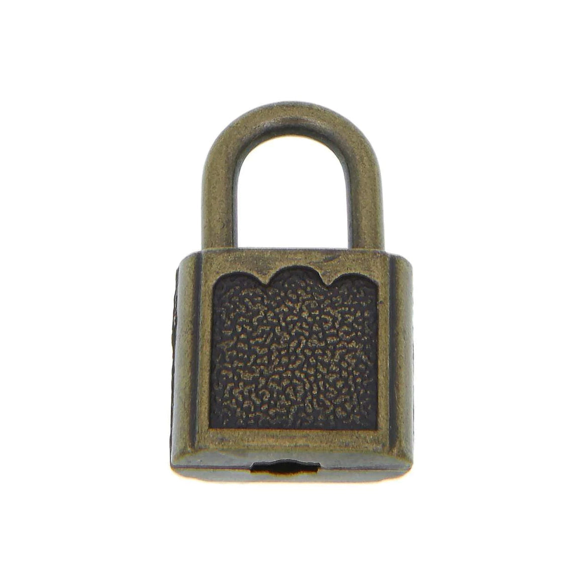 5/8" Antique Brass, Padlock, Zinc Alloy