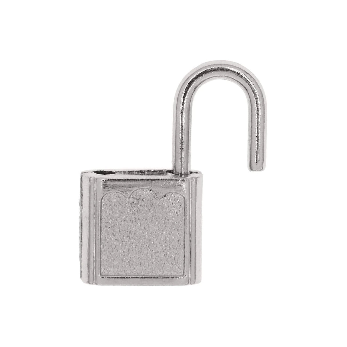 5/8" Nickel, Padlock, Zinc Alloy