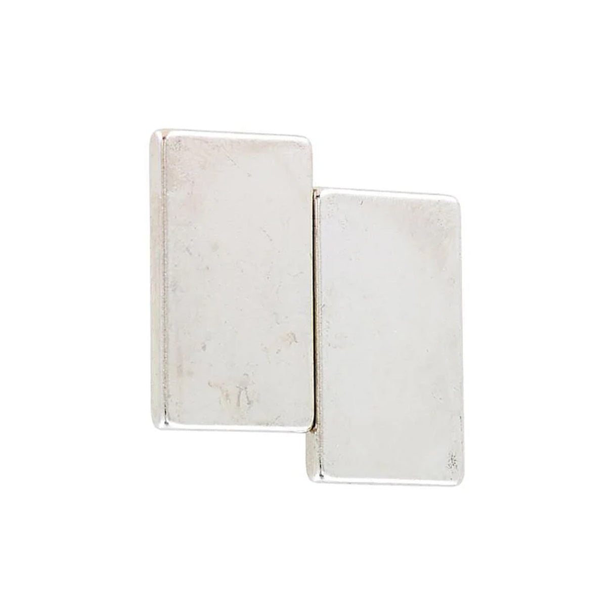 3/4" Silver, High Strength Magnets For Money Clip (Pair)