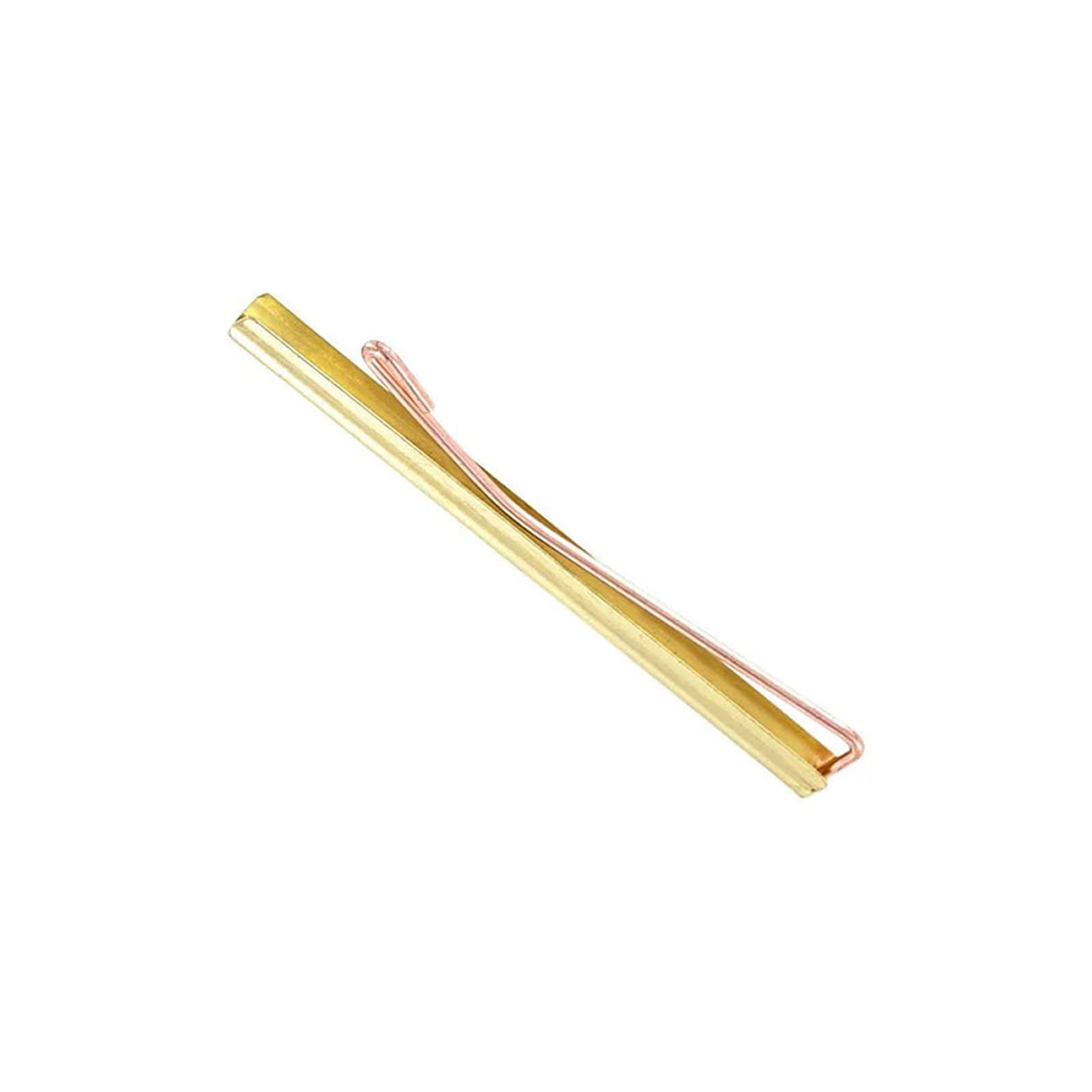 3" Brass, Money Clip Bar, Steel