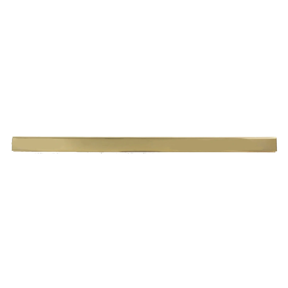 9 3/8" Gold, Purse Flap Edge, Zinc Alloy