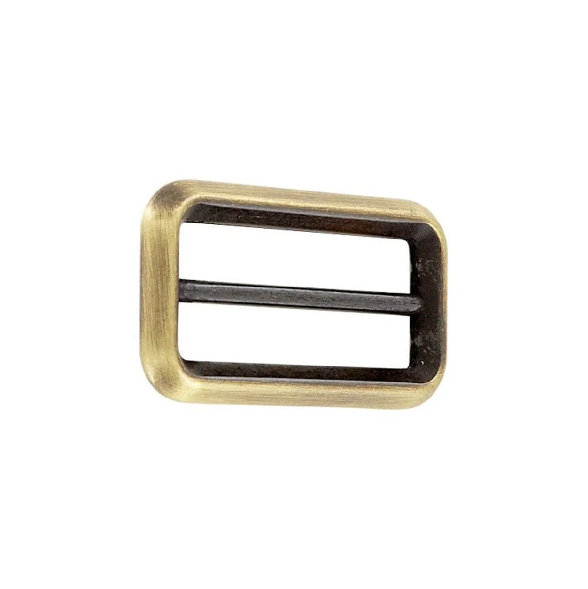 1 1/2" Antique Brass, Cast Beveled Double Loop, Zinc Alloy