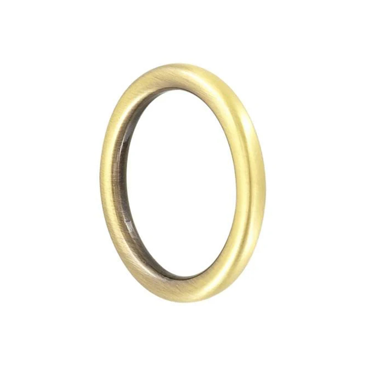 1 1/2" Antique Brass, Cast Round Ring, Zinc Alloy