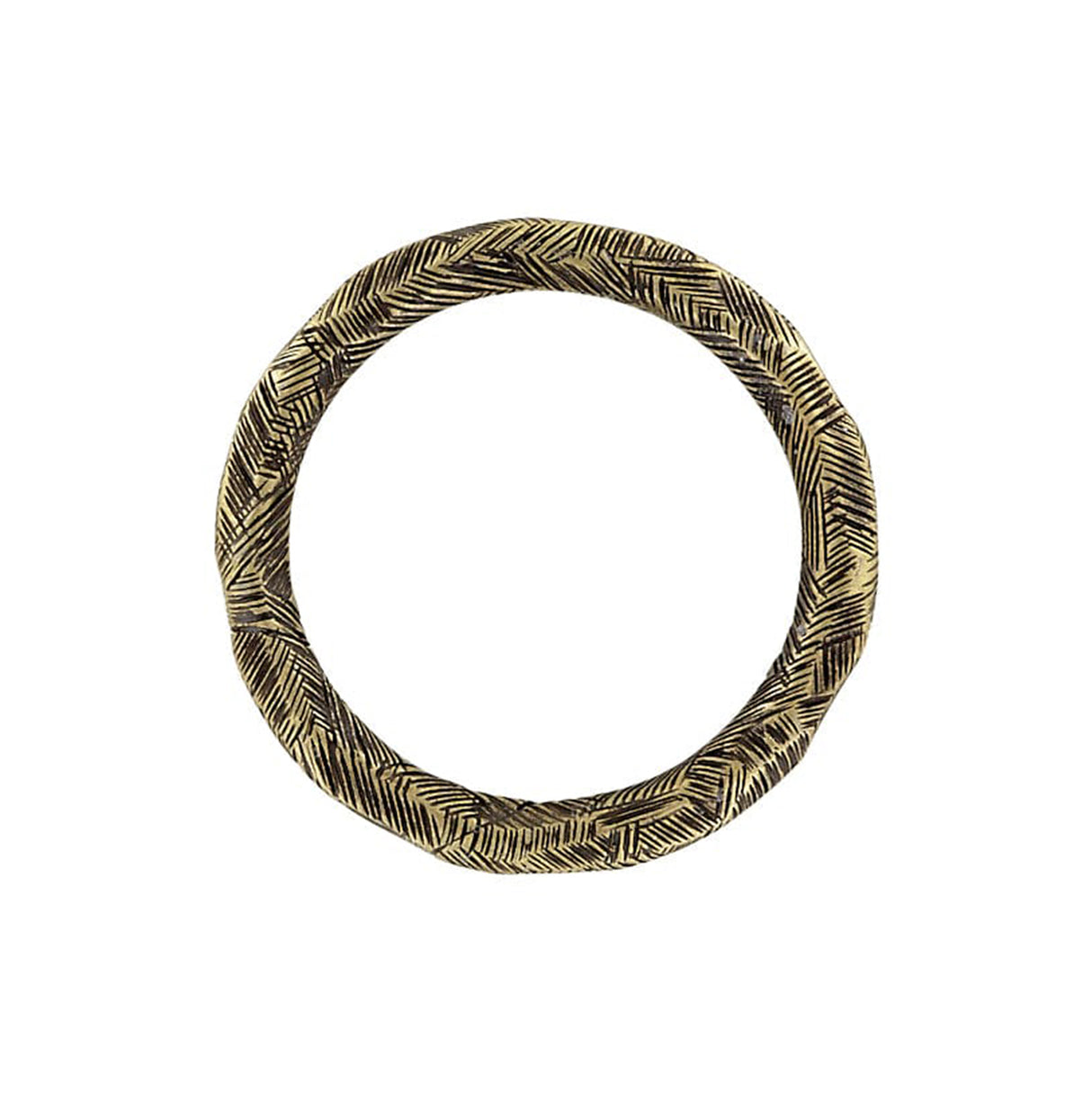 1 1/2" Antique Brass, Round Ring, Zinc Alloy