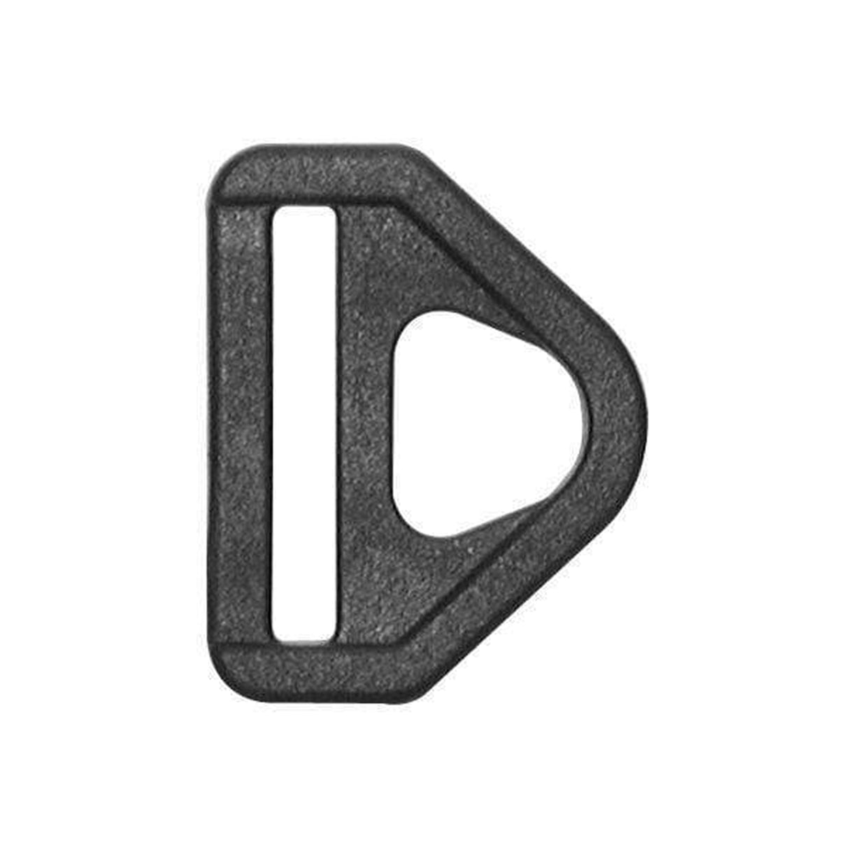 1 1/2" Black, Strap Loop with Snap Hook, Plastic