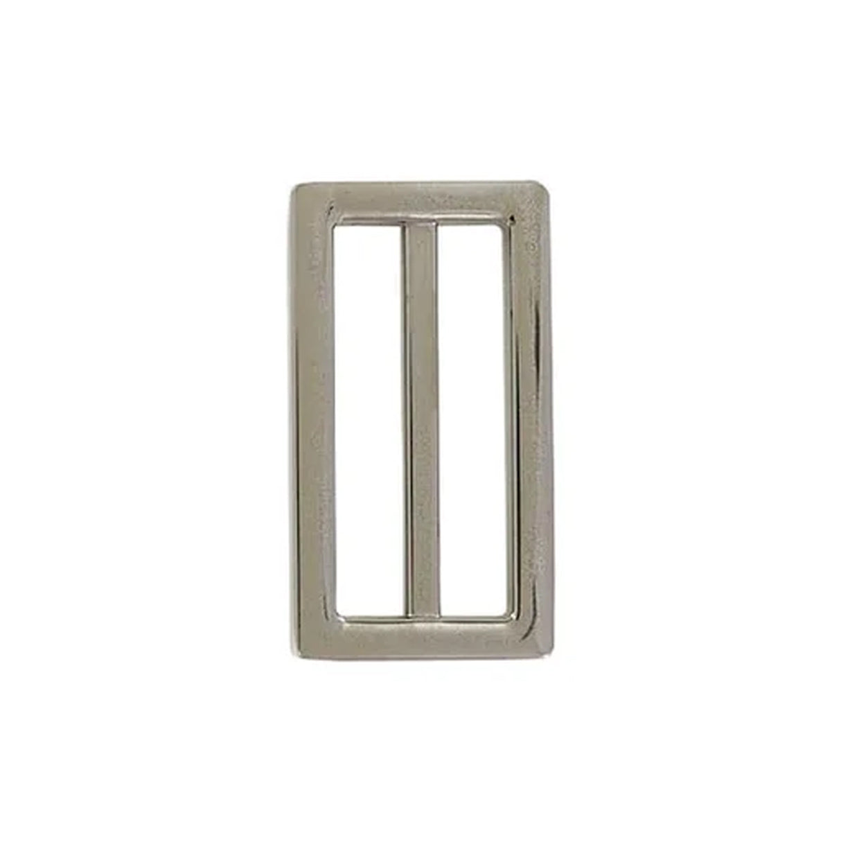 1 1/2" Gunmetal, Cast Strap Tri Glide Slider, Zinc Alloy