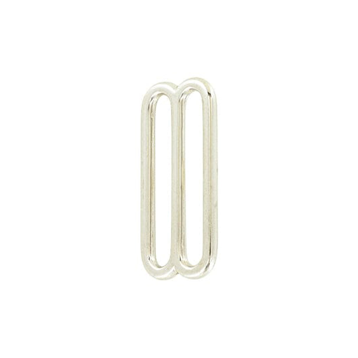 1 1/2" Nickel, Cast Rounded Tri Bar Slide, Zinc Alloy