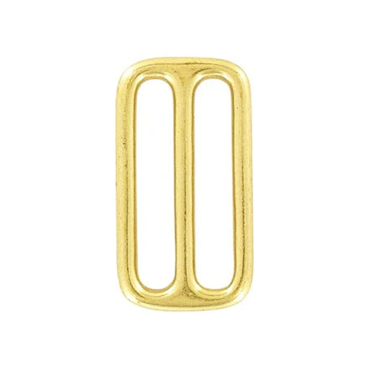 1 1/2" Shiny Brass, Cast Tri Glide Slide, Solid Brass