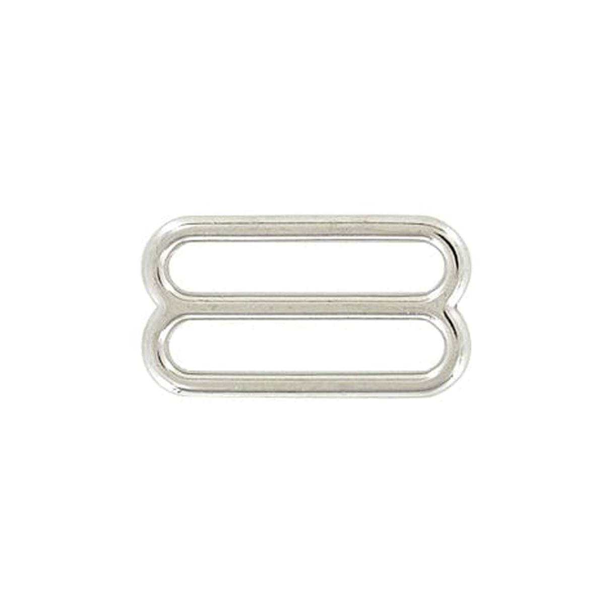1 1/4" Nickel, Cast Rounded Tri Bar Slide, Zinc Alloy