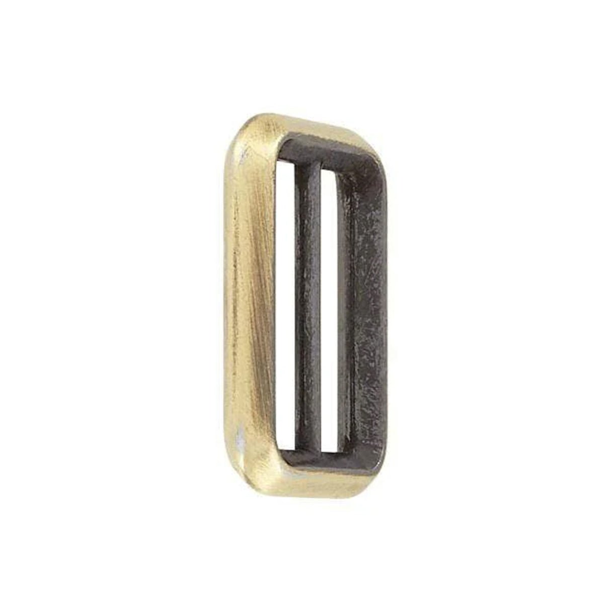 1 3/16" Antique Brass, Cast Beveled Double Loop, Zinc Alloy