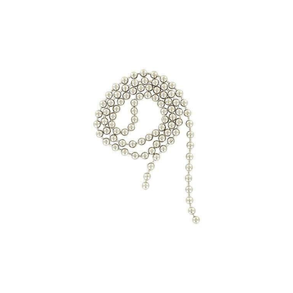 1/8" Nickel, Beaded Key Chain, Steel