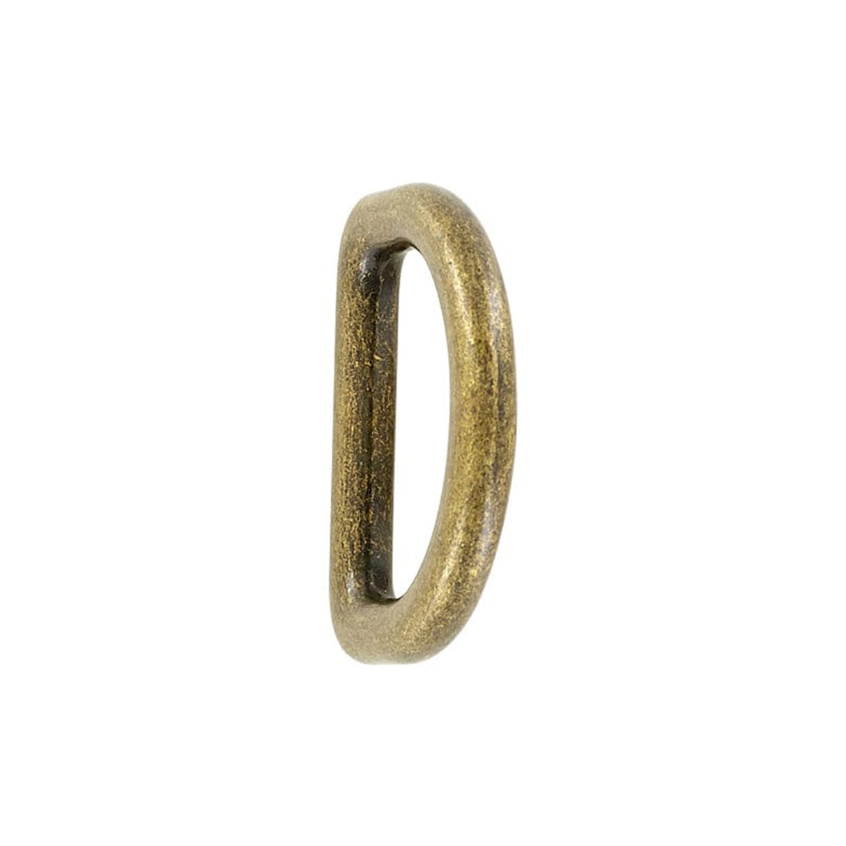 1" Antique Brass, Cast D-Ring, Zinc Alloy