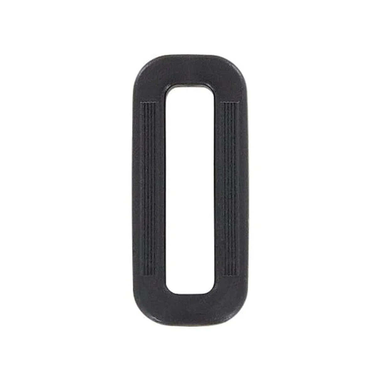1" Black, Common Loop, Plastic