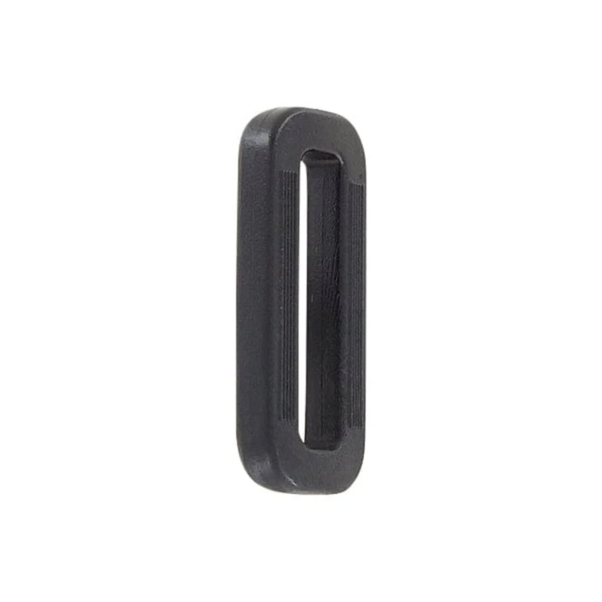 1" Black, Common Loop, Plastic