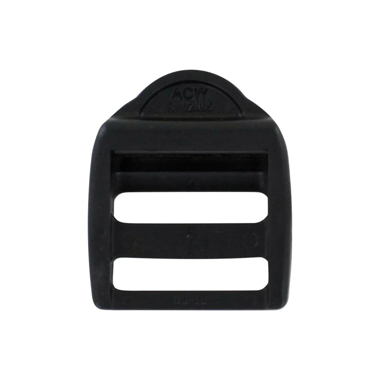 1" Black, Tension Lock, Plastic