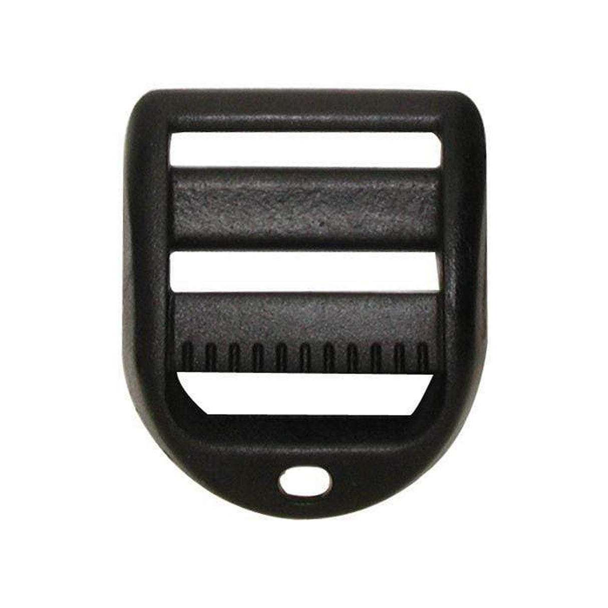 1", Black, Tensionlock With Hole, Plastic