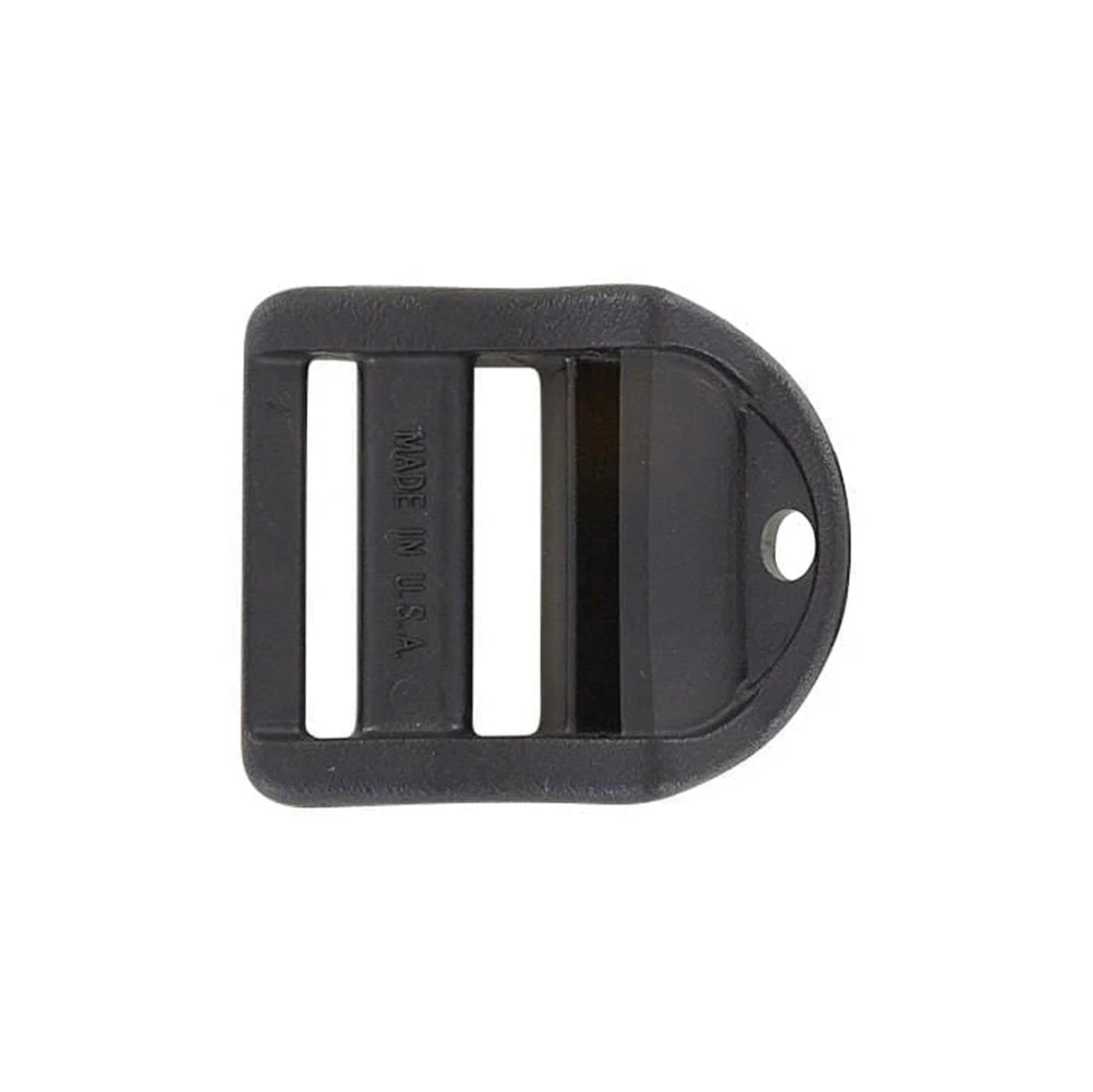 1", Black, Tensionlock With Hole, Plastic