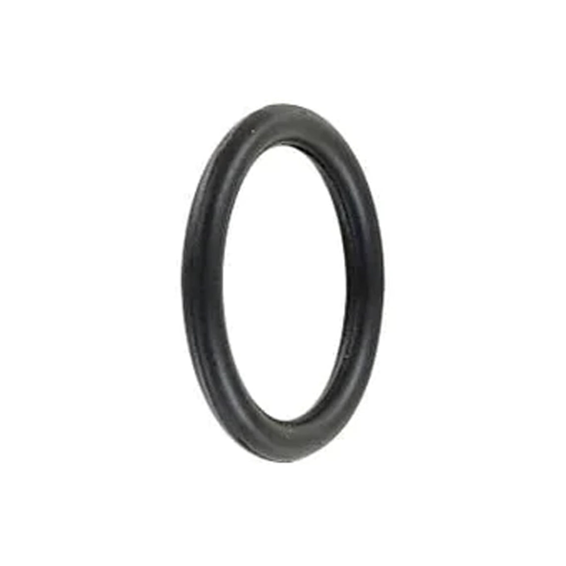 1" Matte Black, Welded Round Ring, Zinc Alloy
