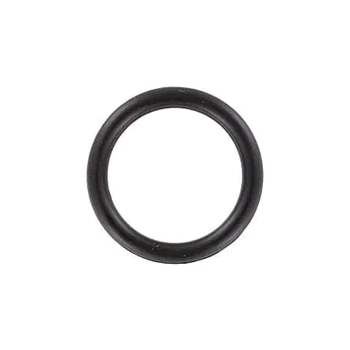 1" Matte Black, Welded Round Ring, Zinc Alloy