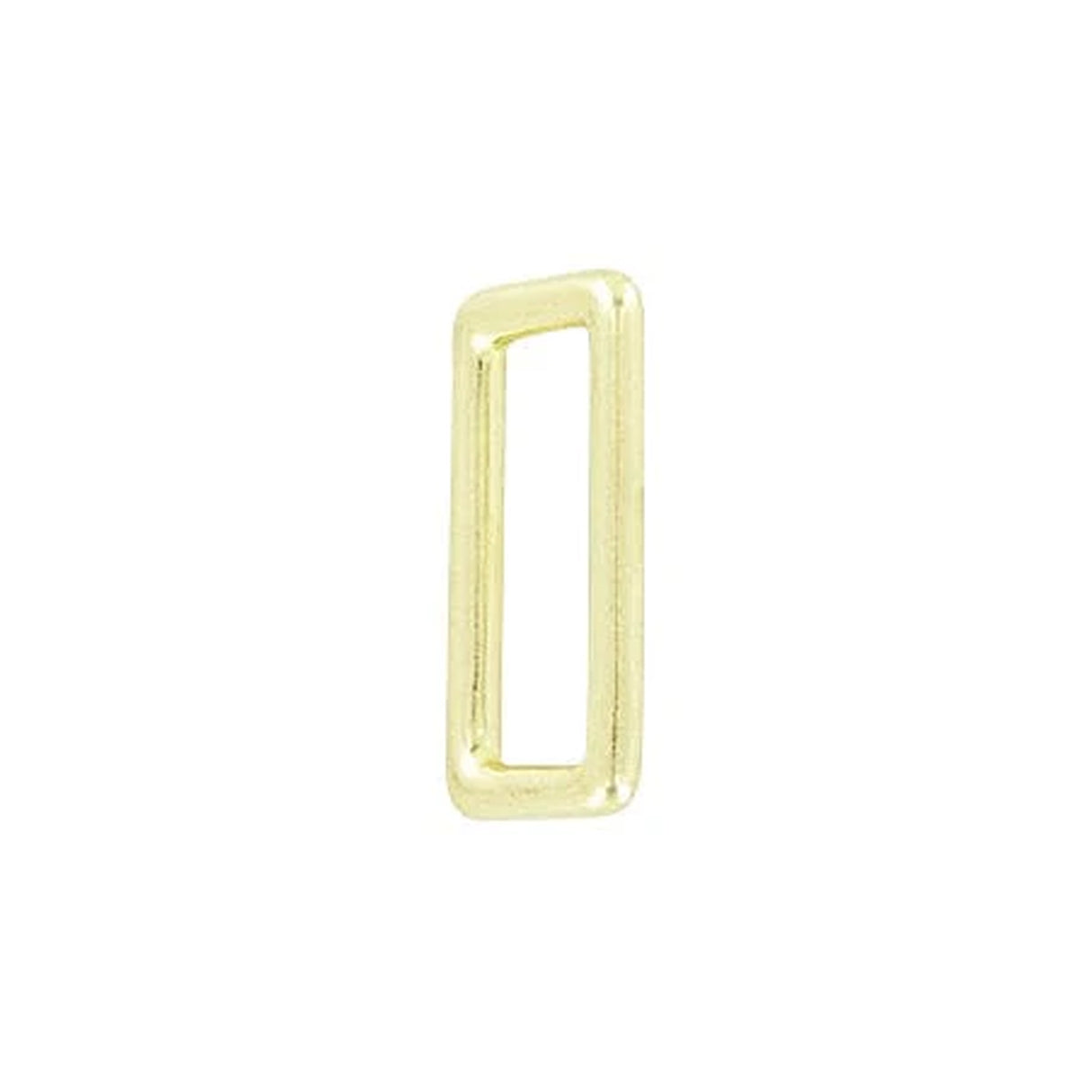 1" Brass, Cast Rectangular Ring, Solid Brass