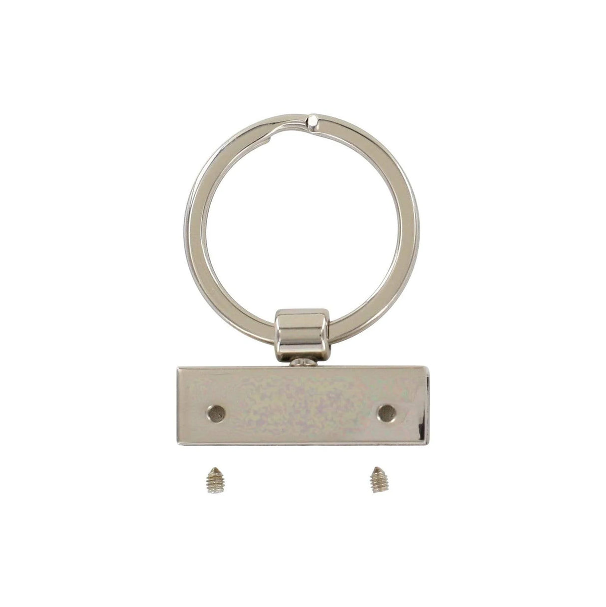 1" Shiny Nickel, Cast Key Holder, Steel