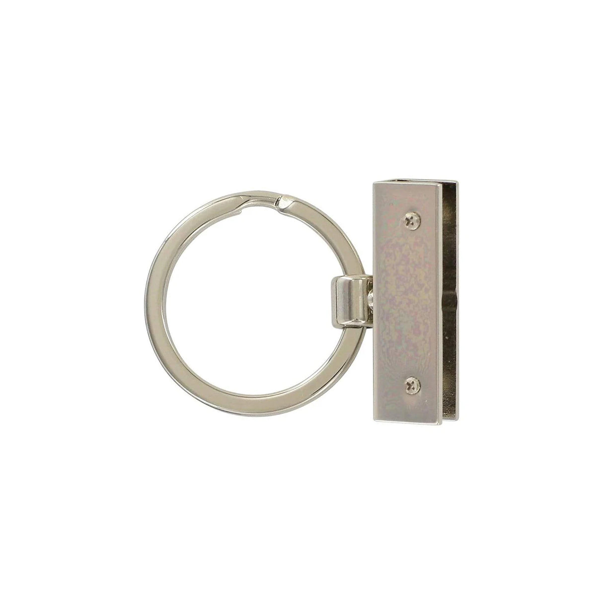 1" Shiny Nickel, Cast Key Holder, Steel