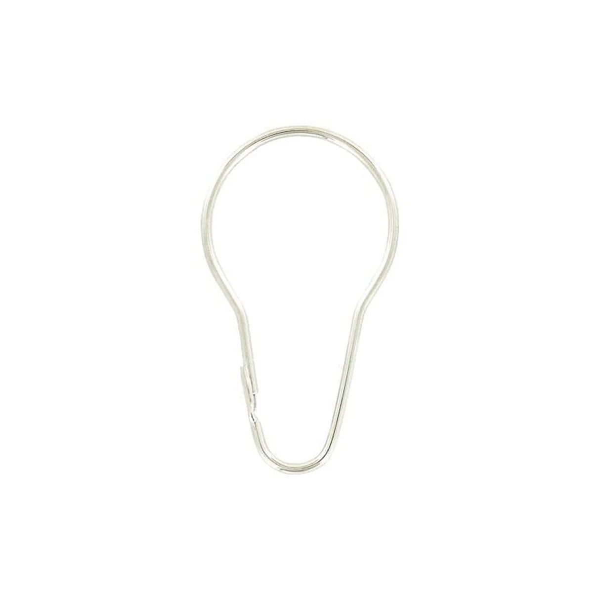 2 1/2" Shiny Nickel, Golf Towel Ring, Steel