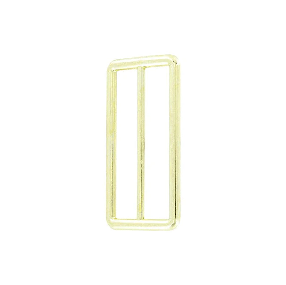 2" Shiny Gold, Cast Concave Slide Ring, Zinc Alloy