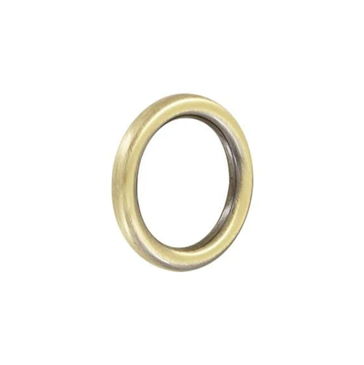 3/4" Antique Brass, Solid Round Ring, Zinc Alloy