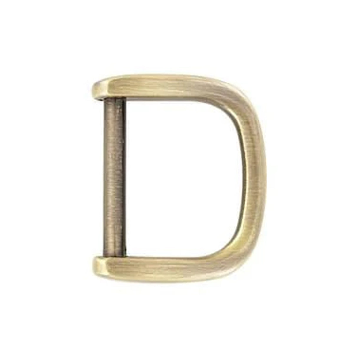 5/8" Antique Brass, Solid D Ring, Zinc Alloy-PK5