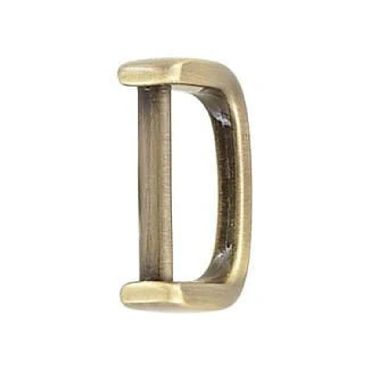 5/8" Antique Brass, Solid D Ring, Zinc Alloy-PK5