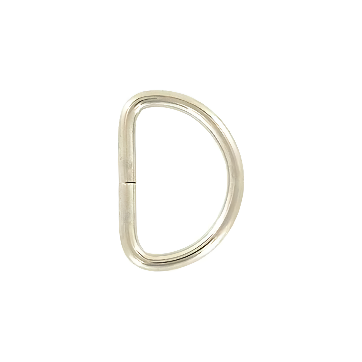 5/8" Nickel, Split D Ring Light, Steel