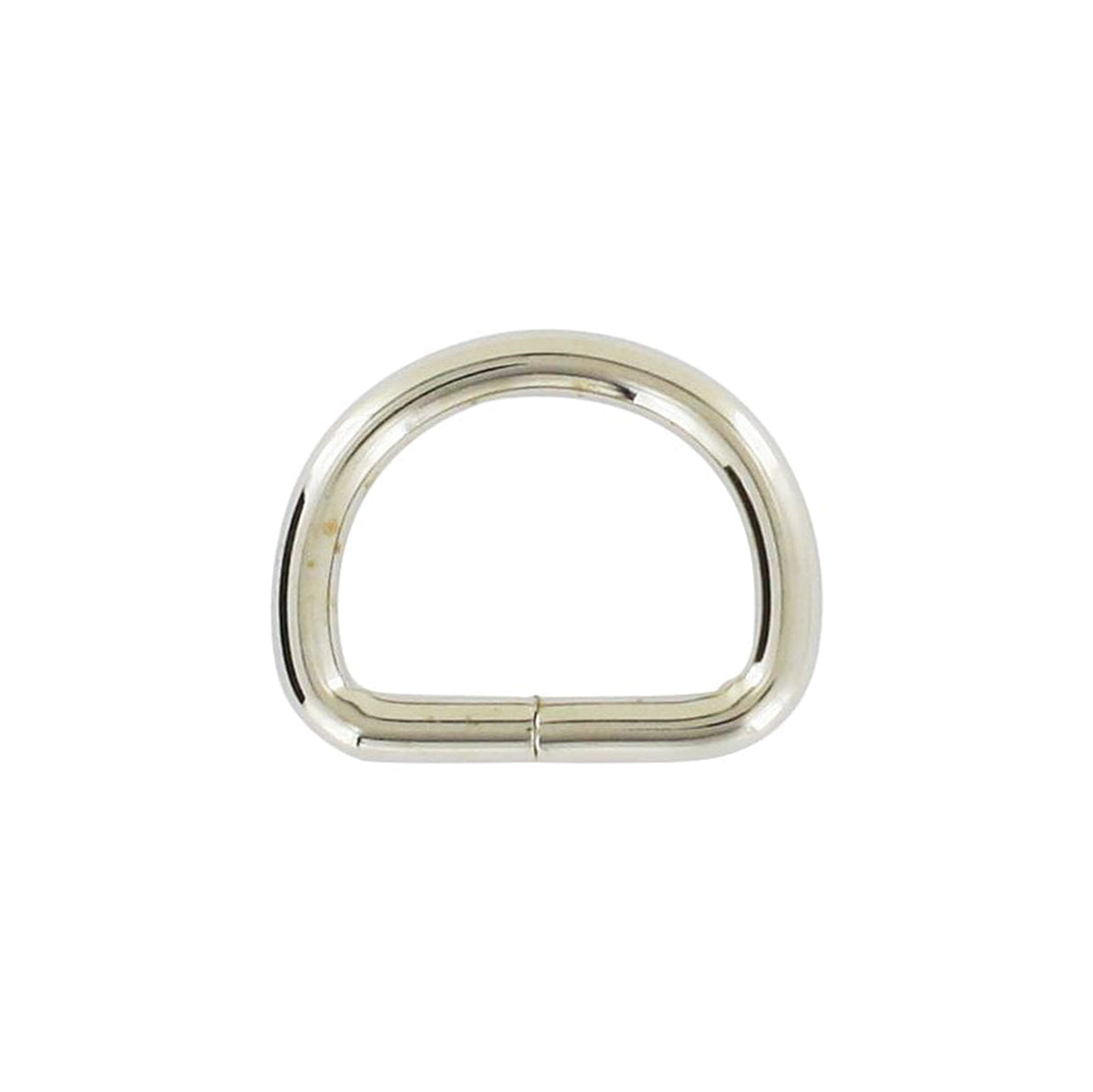 5/8" Nickel, Split D-Ring, Steel