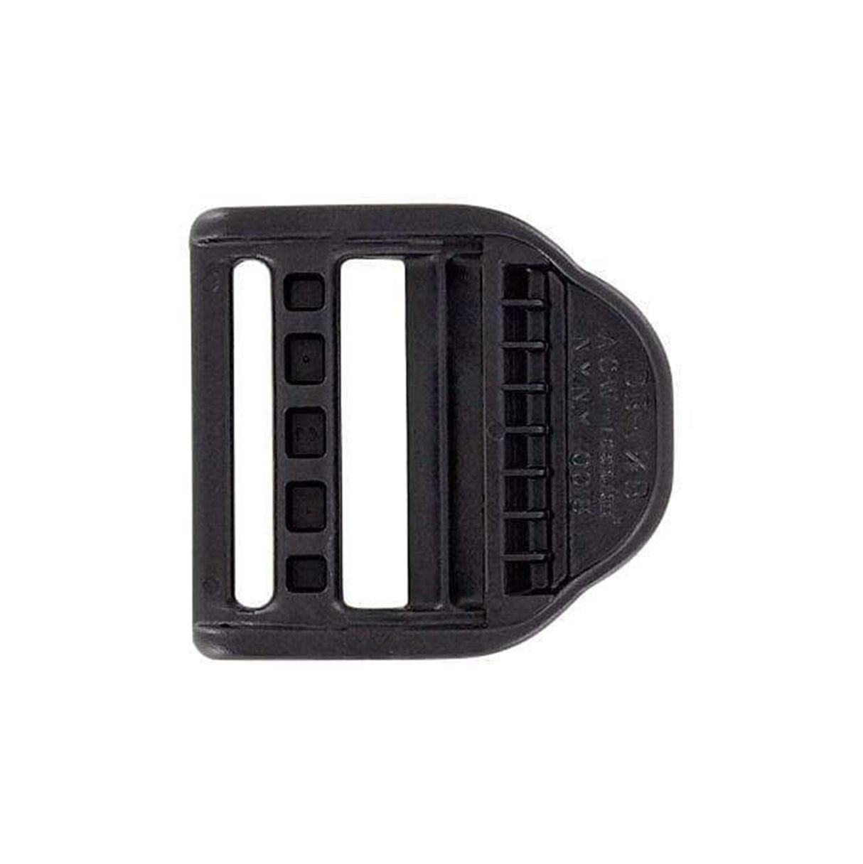1 1/2" Black, Tensionlock, Plastic