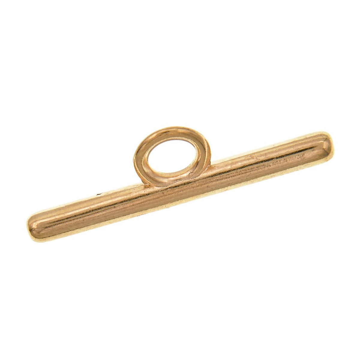 1 1/2" Gold, Chain Bar End, Zinc Alloy
