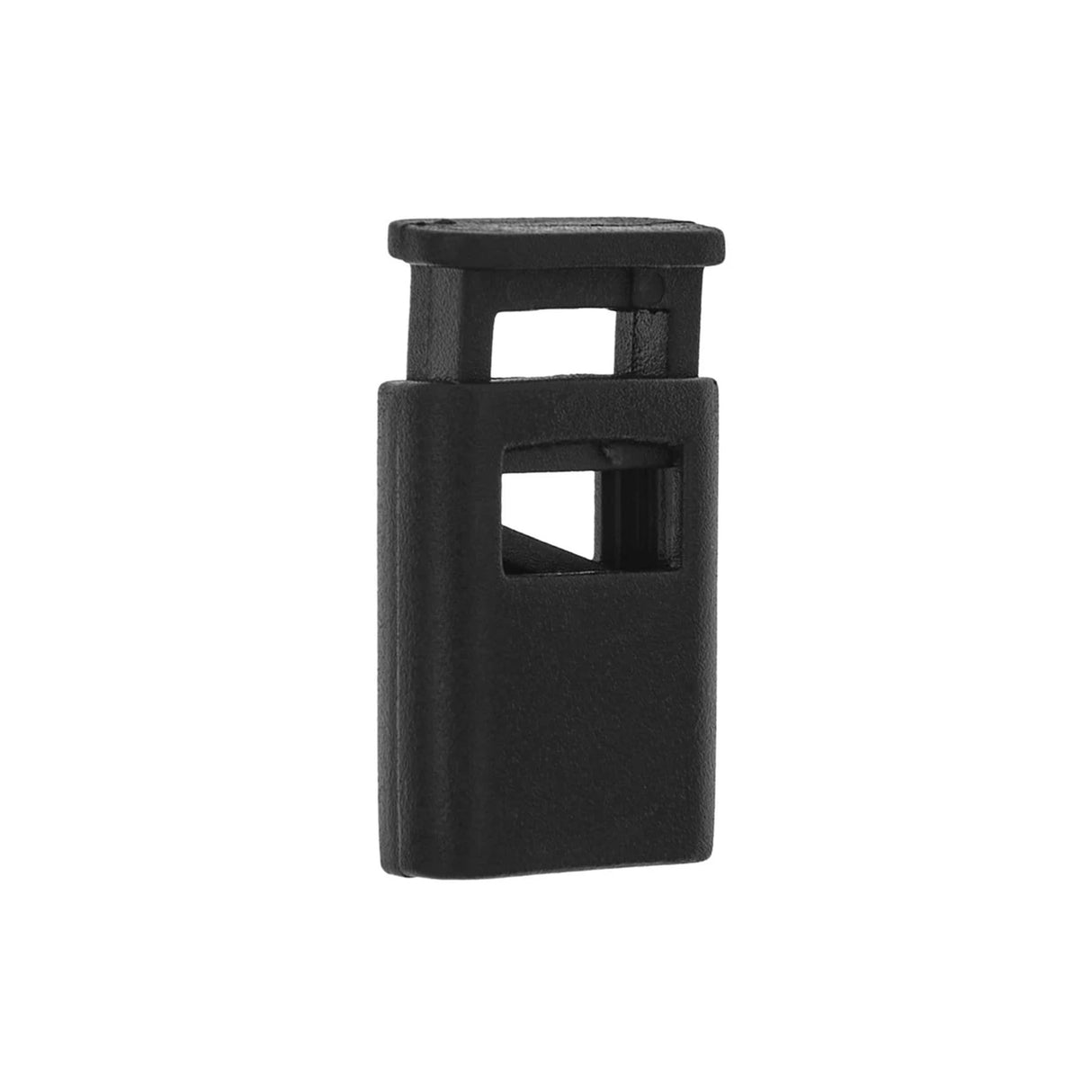 1 1/4" Black, Cord Lock, Plastic