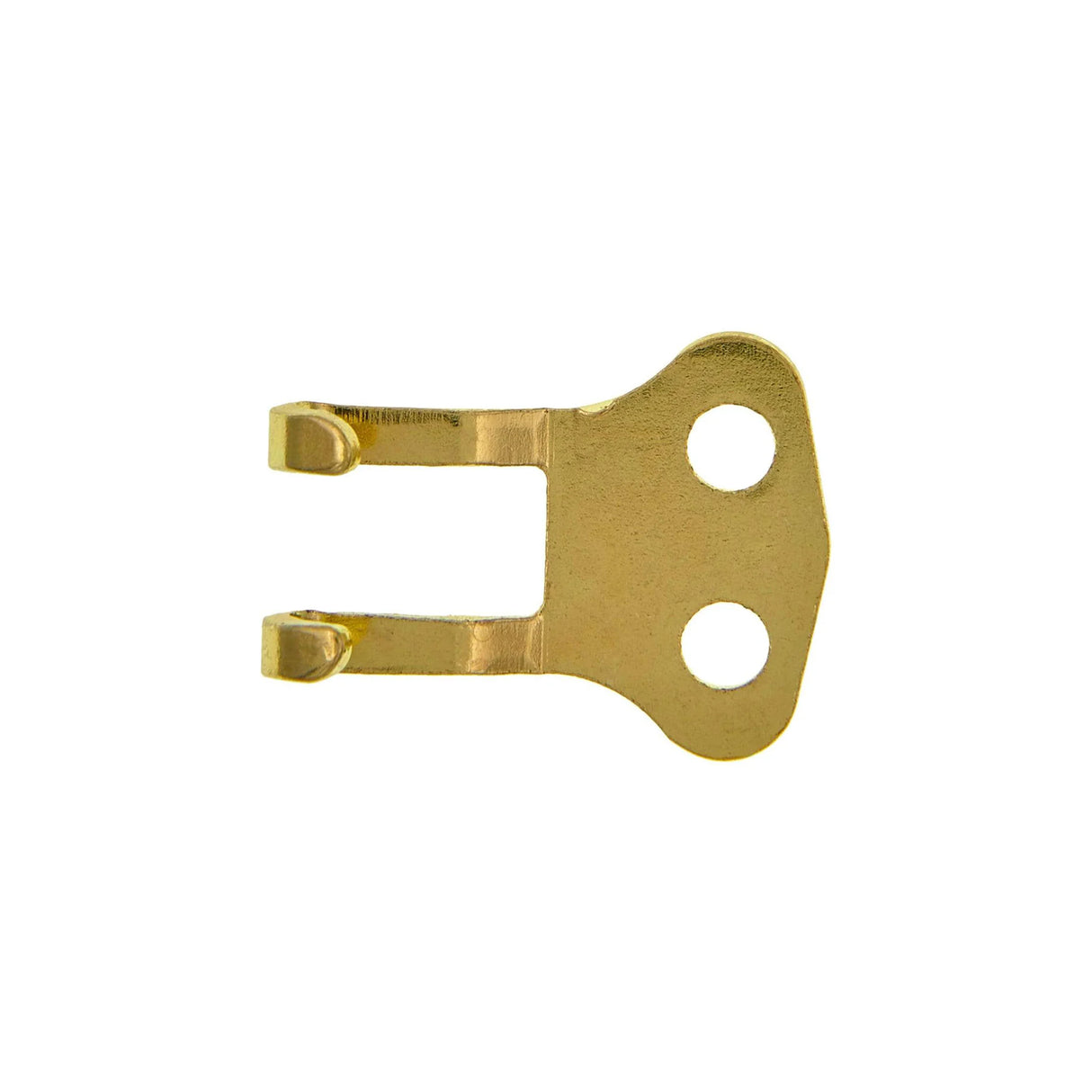 1 1/4" Brass, 2-Hole Gunsling Rifle Hook, Steel