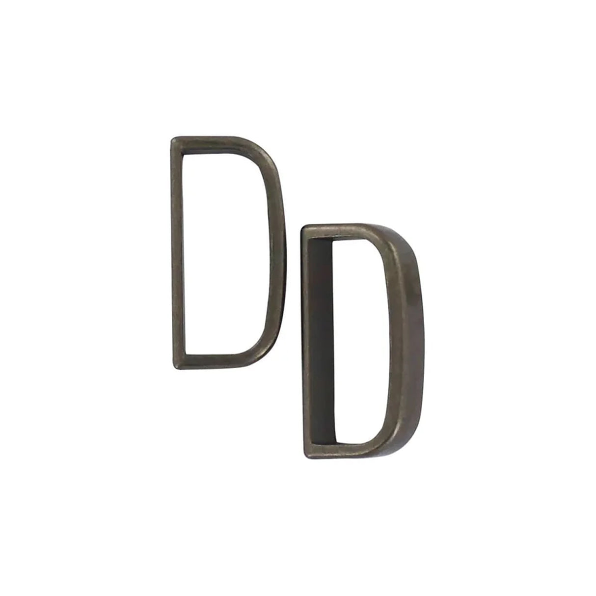 1 1/8" Antique Silver, Cast Belt Keeper, Zinc Alloy