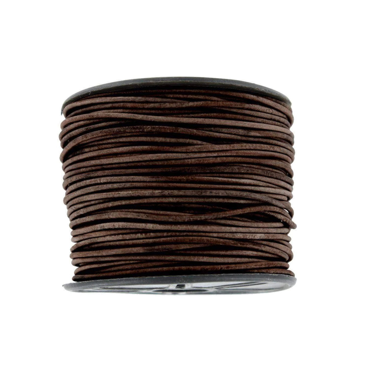 1/16" (1.5mm) Antique Brown, Round Cord, Leather