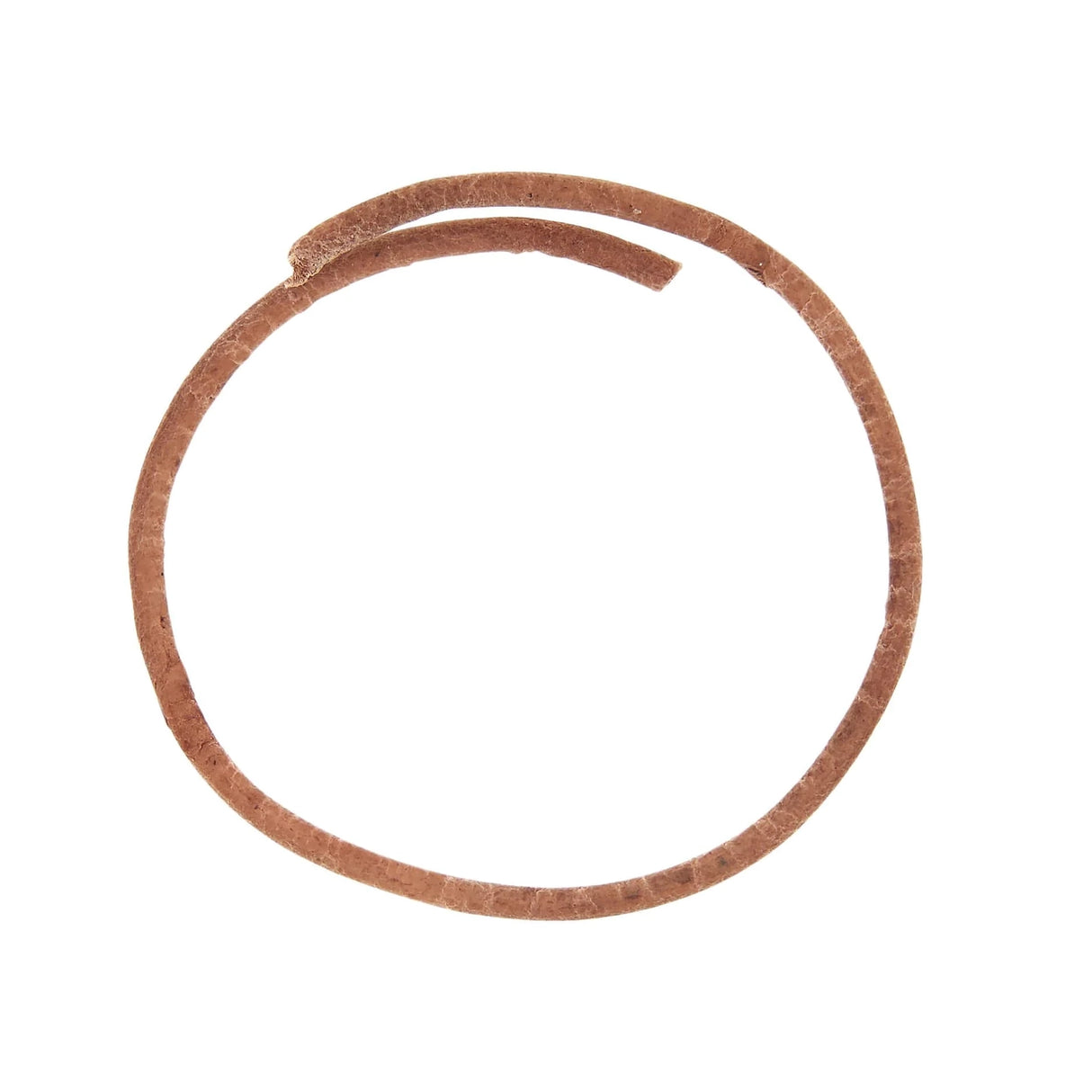 1/16" (1.5mm) Natural, Round Cord, Leather