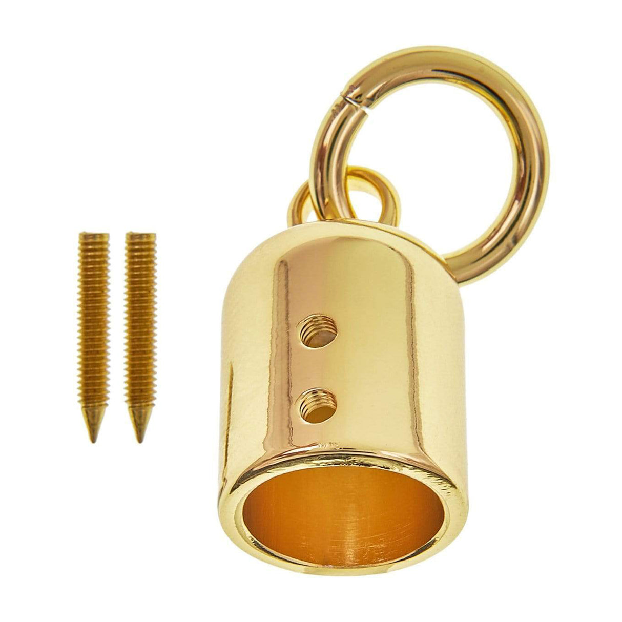 1/2" Shiny Gold, Purse Tassel Cover, Zinc Alloy