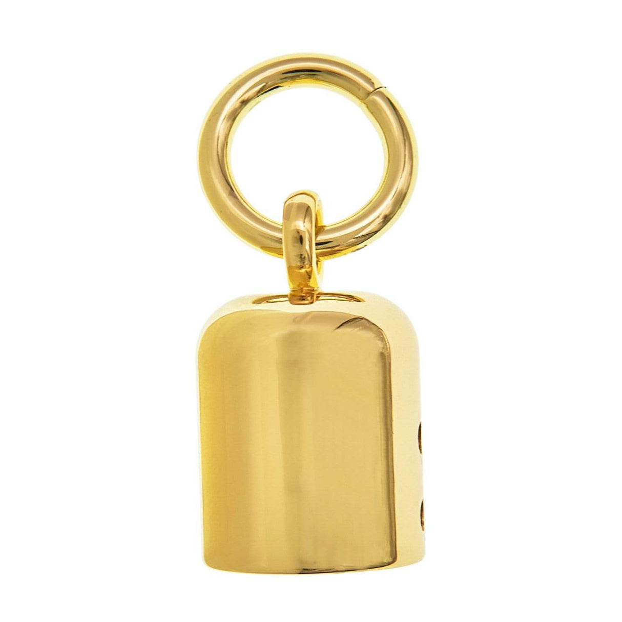 1/2" Shiny Gold, Purse Tassel Cover, Zinc Alloy