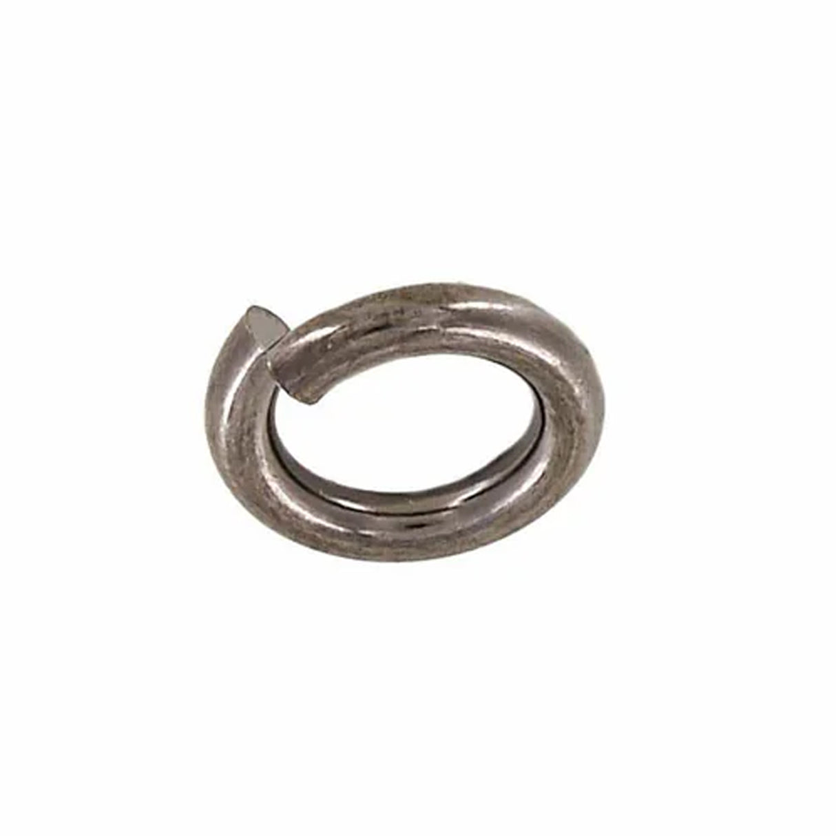 1/4" Gunmetal, Split Round Jump Ring, Solid Brass
