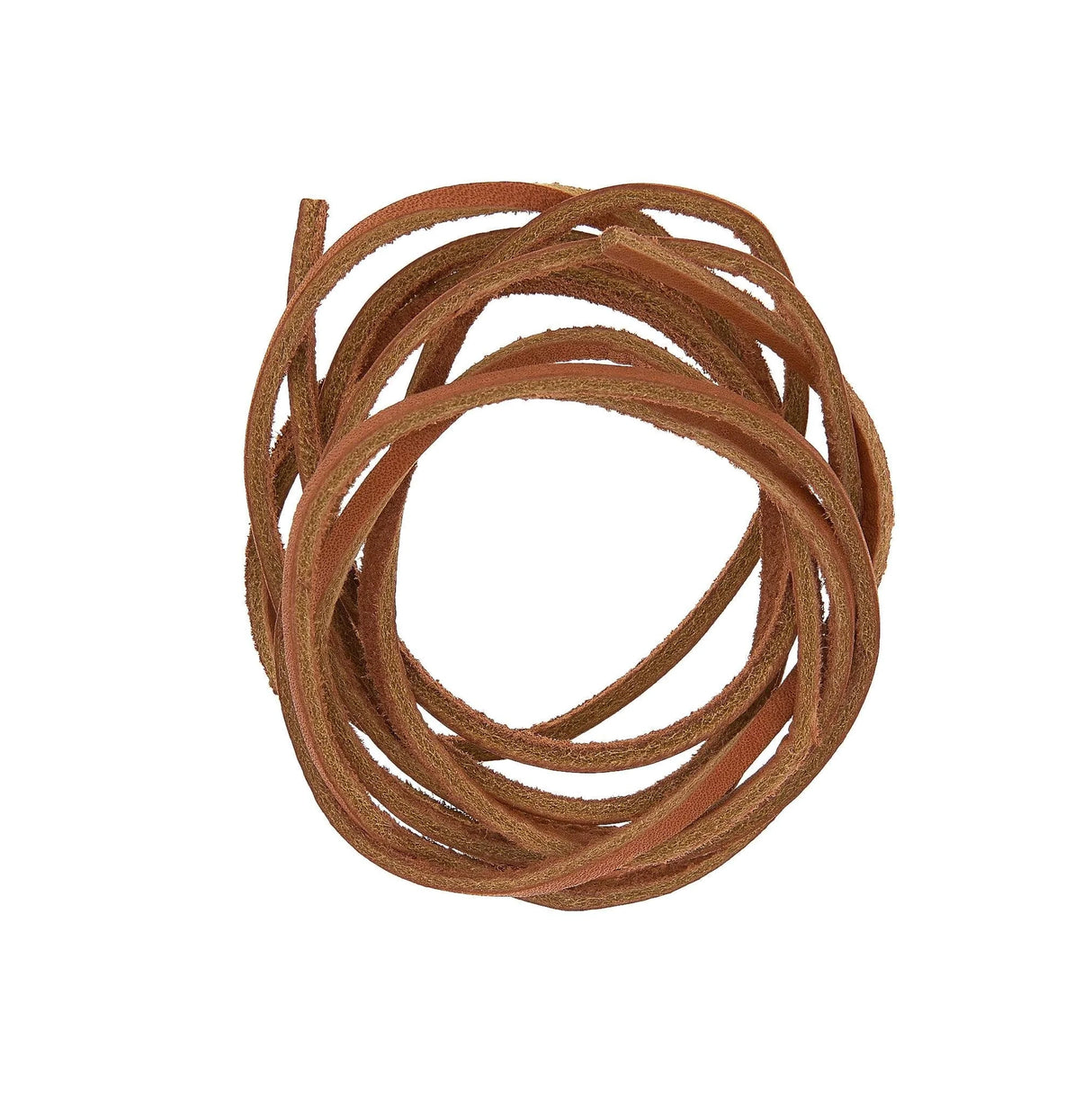 1/8" Light Tan, Chrome Tanned Laces, Leather