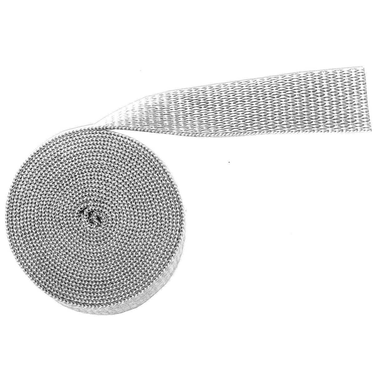 1" White, Webbing Medium Weight, PolyPropylene