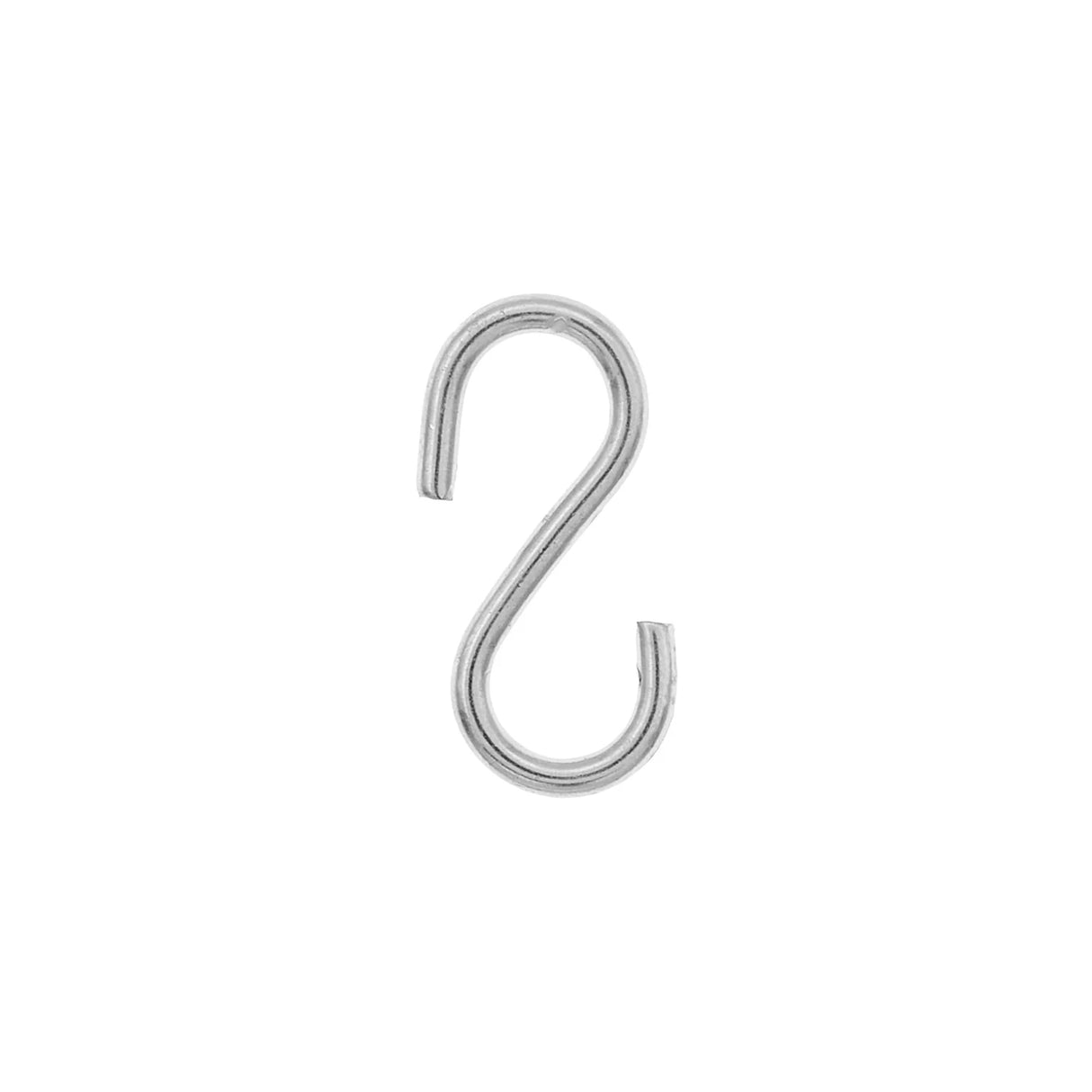 3/4" Nickel, S-Hook, Steel