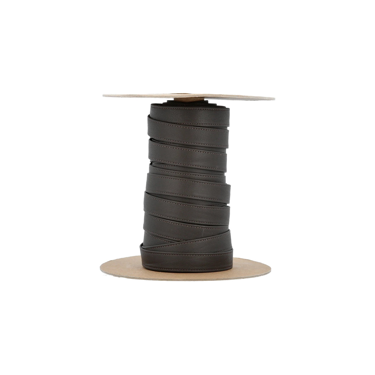 7/8" Dark Brown. Leather Strapping, Leather