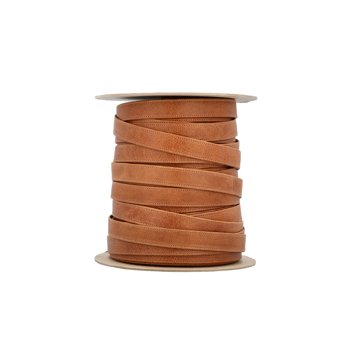 7/8" Medium Brown, Leather Strapping, Leather