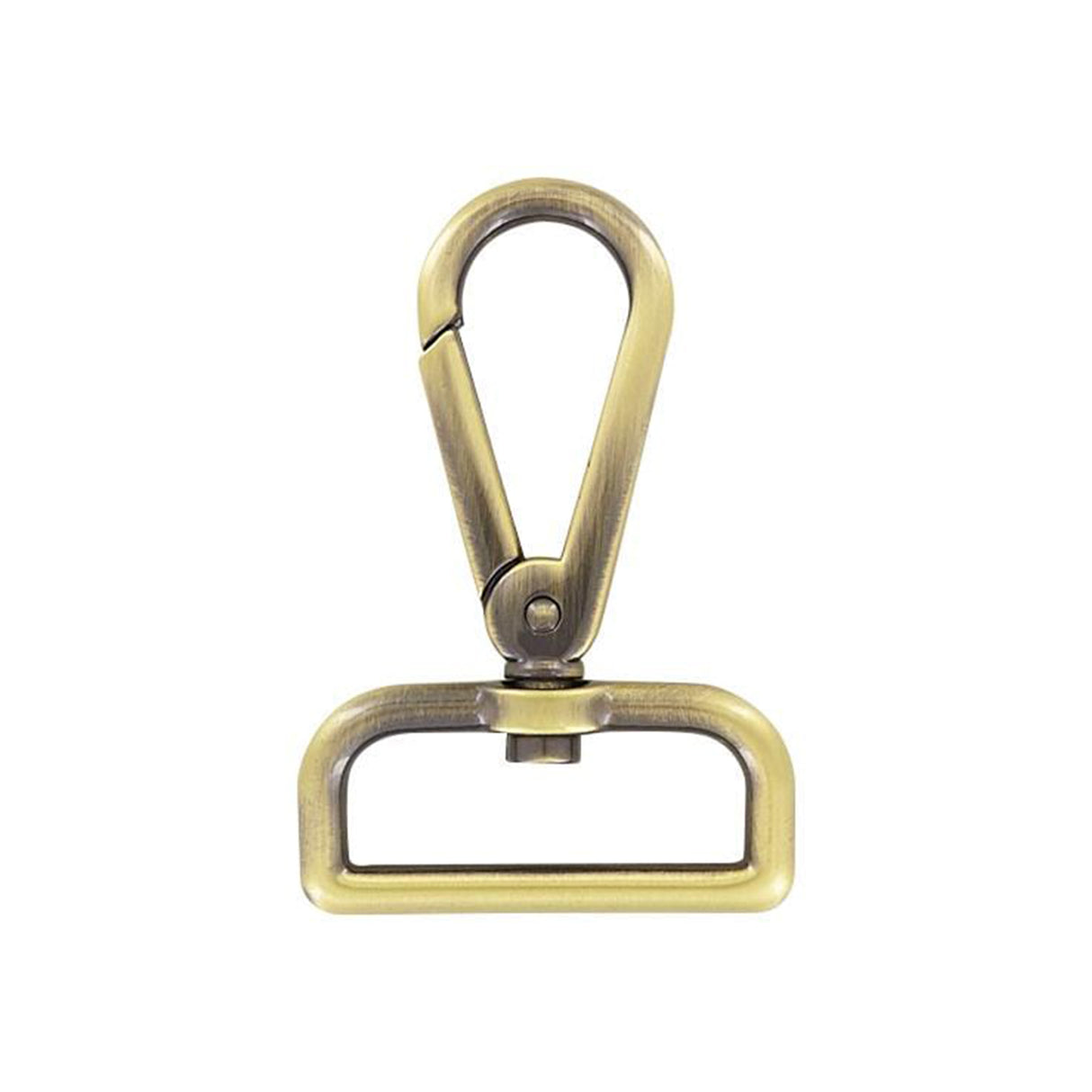 1 1/2" Antique Brass, Lever Swivel Snap Hook, Zinc Alloy-PK4